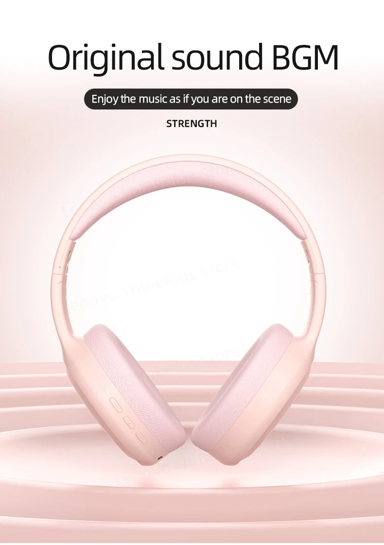 Original Lenovo th30 wireless earphone Bluetooth earphone 5,0 foldable headset sports earphone gaming earphone