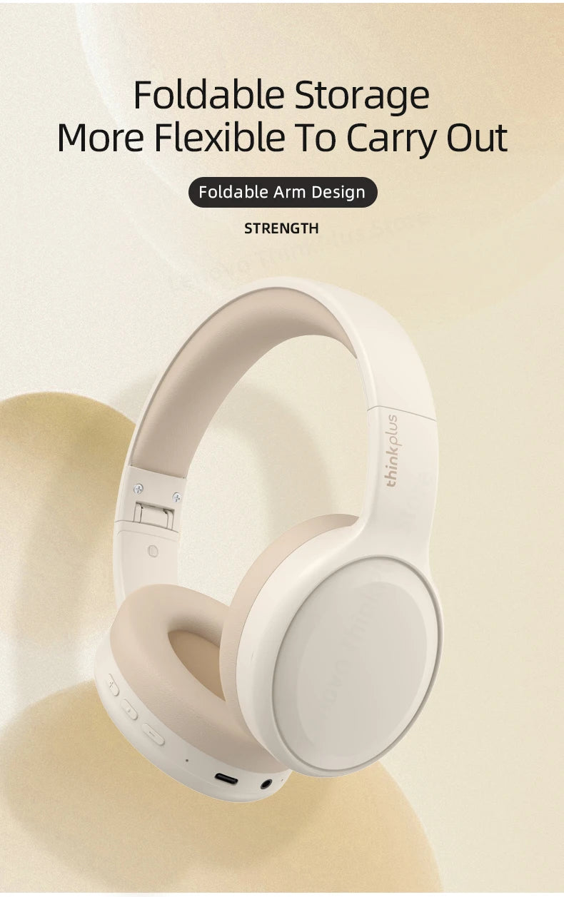 Original Lenovo th30 wireless earphone Bluetooth earphone 5,0 foldable headset sports earphone gaming earphone
